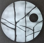 Shadows #4, glass etching, by Todd Stokes