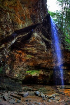 Ash Cave Falls by Spencer Young