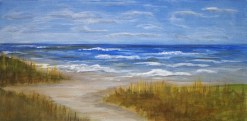 Indiana Dunes, oil painting by Judith Lynn Smith