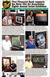 First Financial Bank highlights RCAA 8th Annual Juried Exhibition in Tribune-Star Valley Viewer