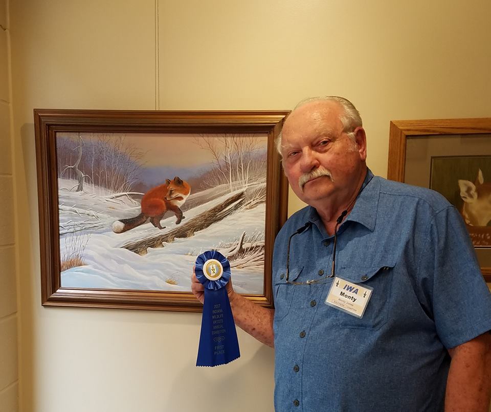 monty jones Indiana Wildlife Artist
